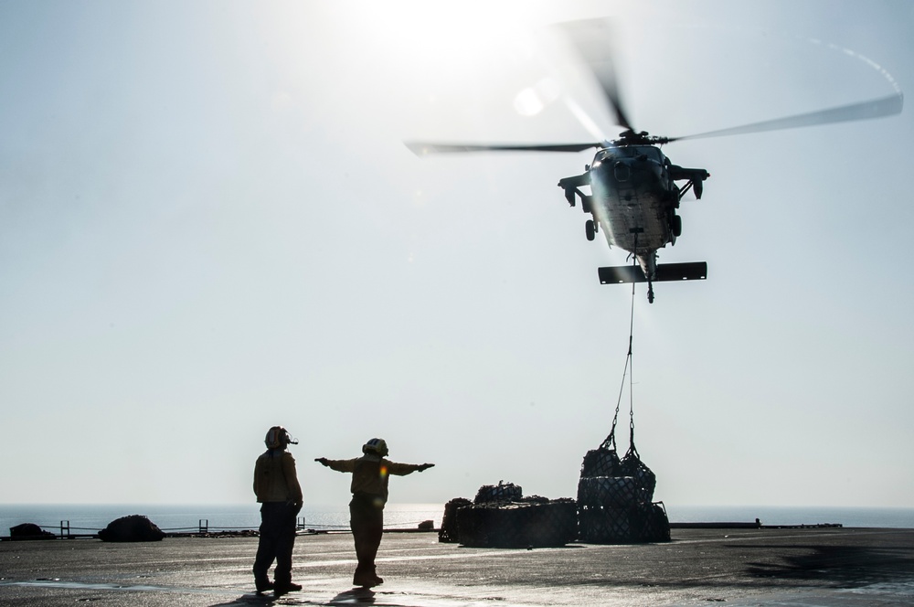 USS George H.W. Bush operations