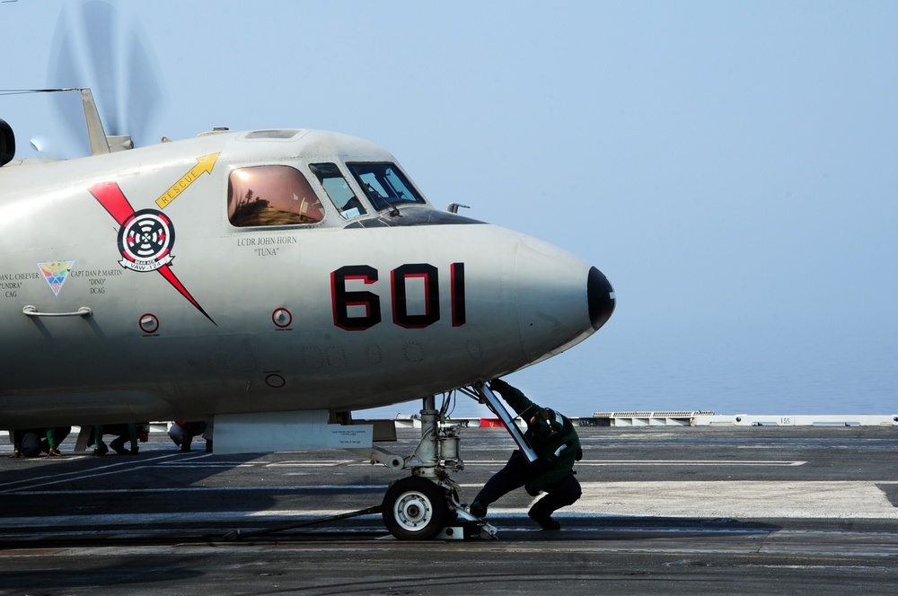 USS George H.W. Bush flight operations