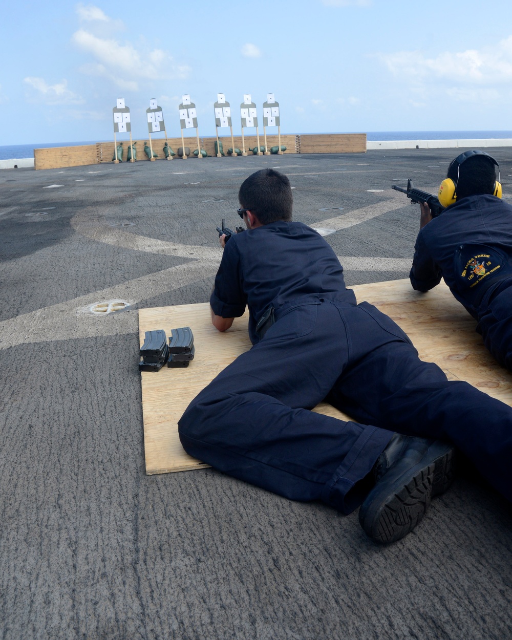 Small arms, live-fire exercis