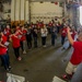 Band plays aboard USS George Washington
