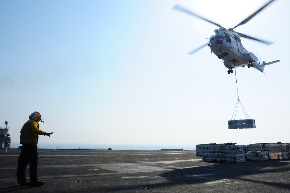 USS George H.W. Bush flight operations