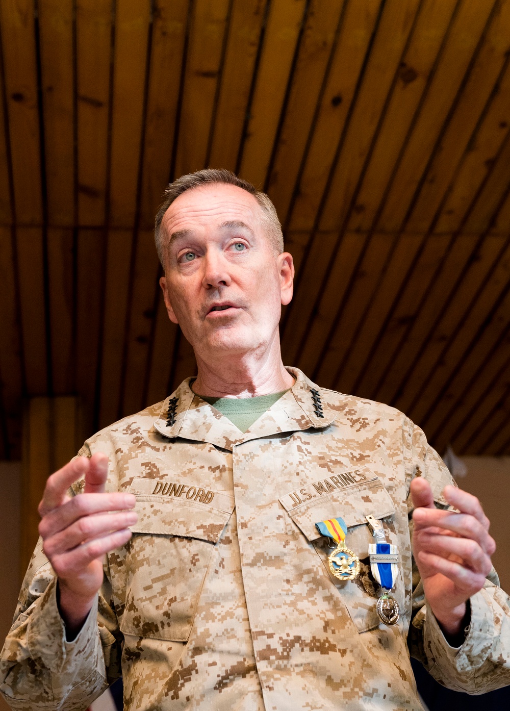 Dunford at change of command