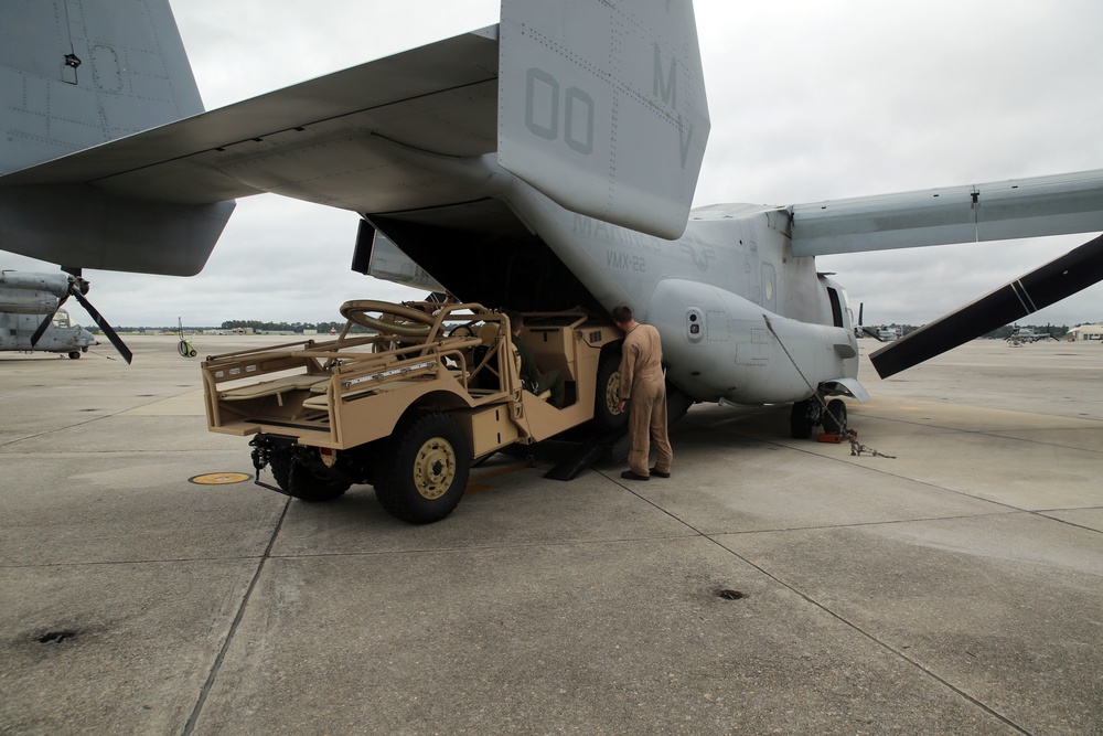 Marines test new tactical vehicle that runs with NASCAR blood in its veins