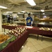USS Carl Vinson Thanksgiving meal