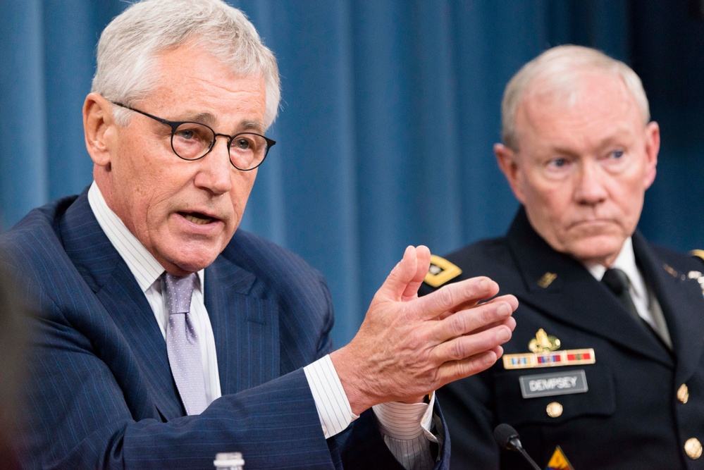 Secretary of defense, CJCS presser