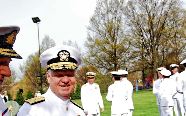 CNO meets with chief of Naval Staff of the Royal Navy