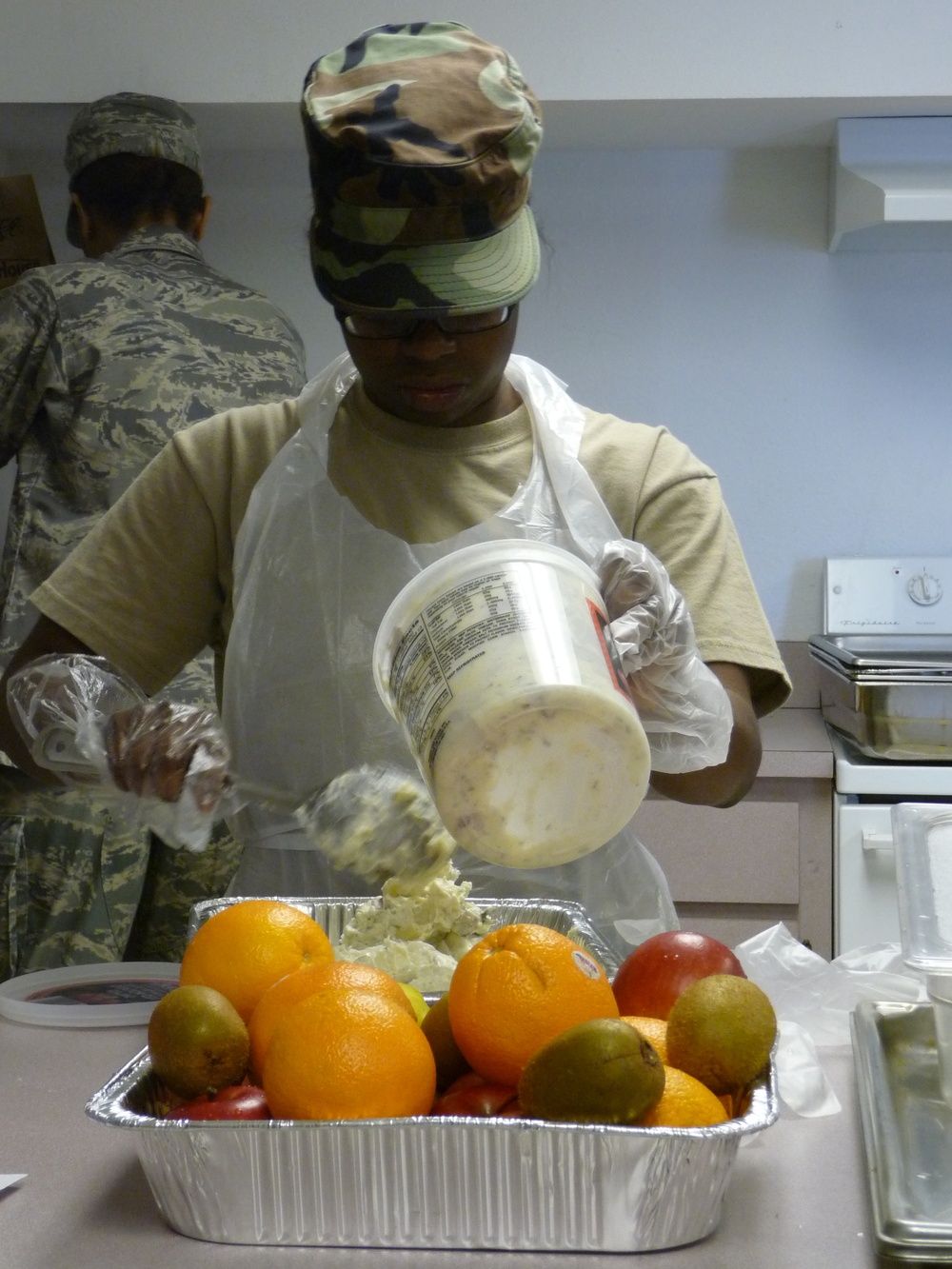 Food prep on MacDill Air Force Base