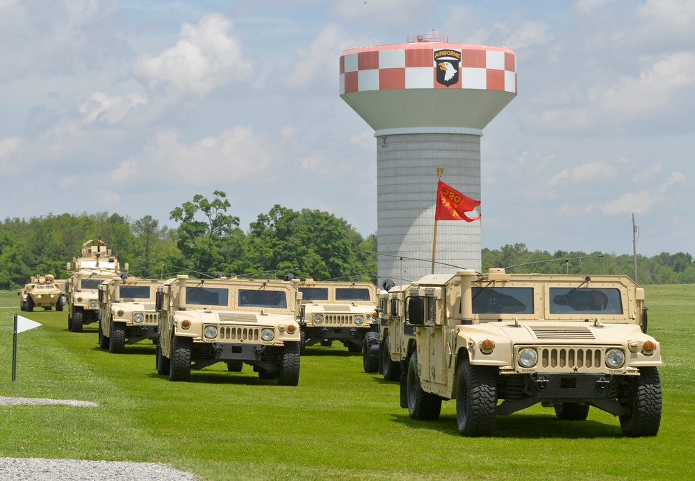 101st Airborne Division change of command ceremony