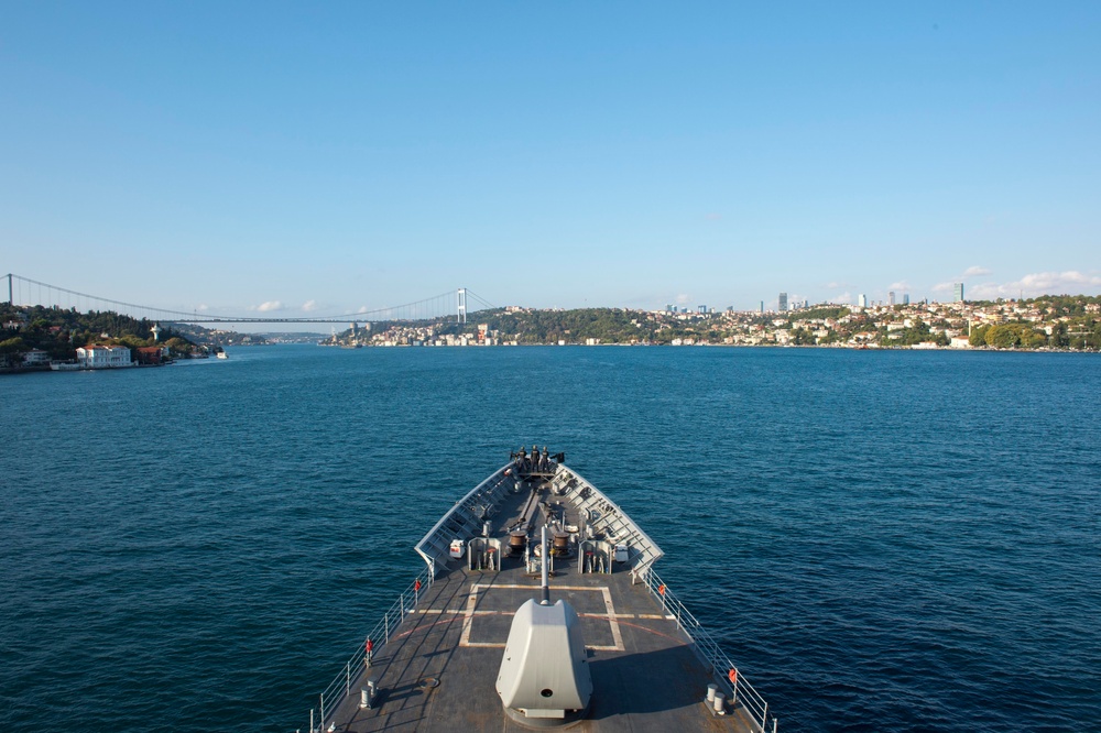 USS Vella Gulf activity