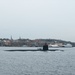 USS Miami en route to Naval Submarine Base New London