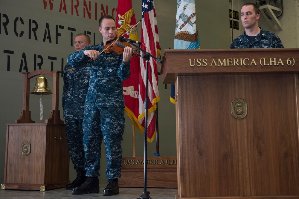 USS America visits the Americas