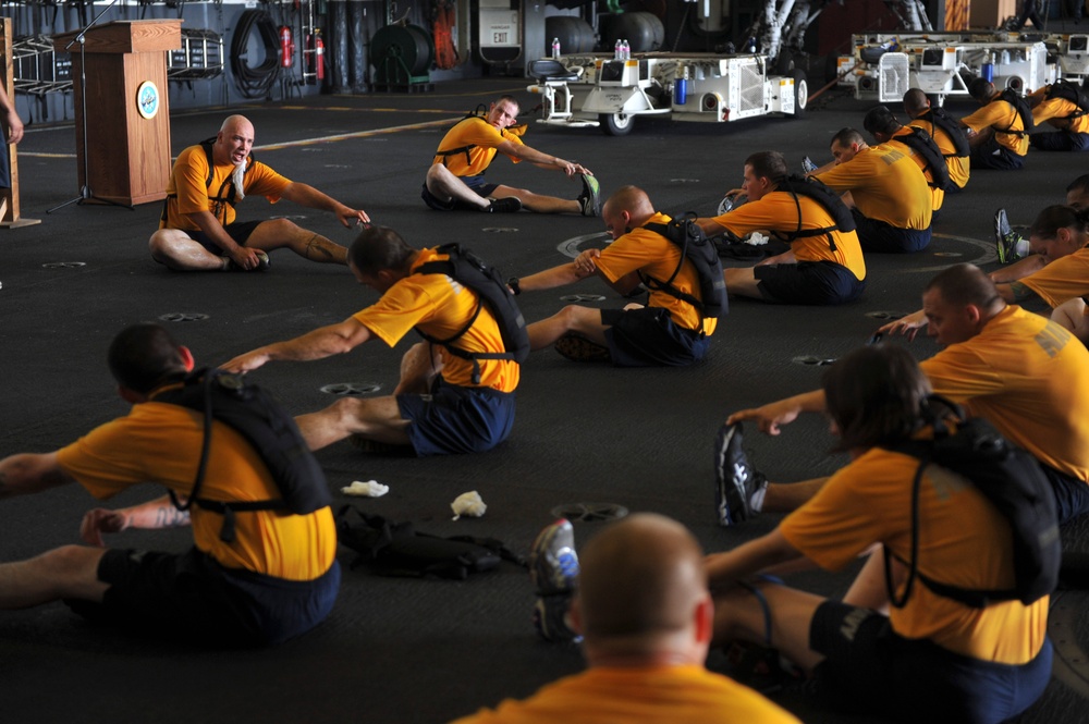 Post-workout stretches