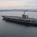 USS George Washington transits Truman Bay