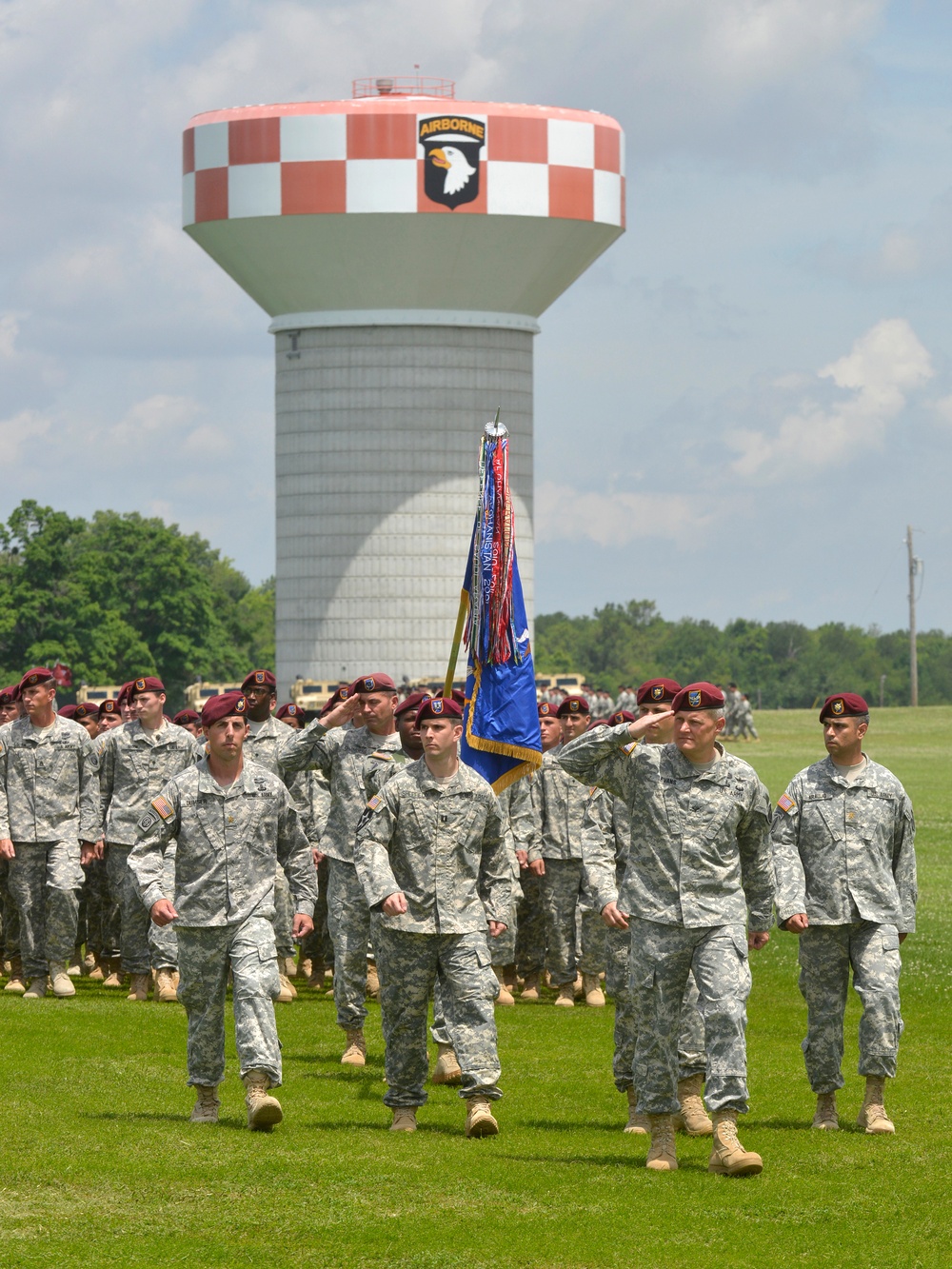 Division change of command ceremony