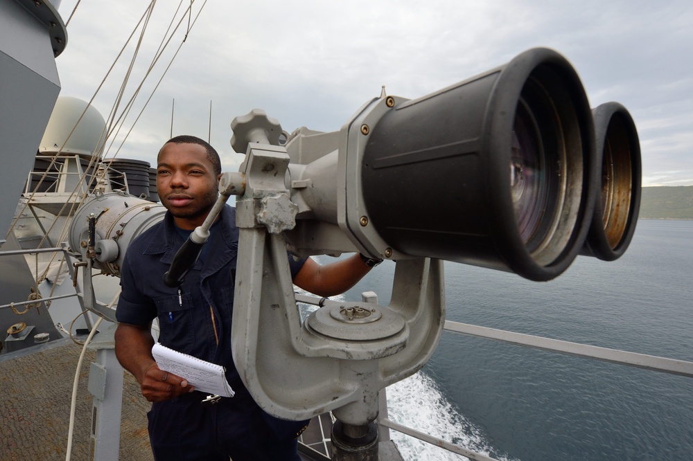 Black Sea Naval Operations (USS Ross)