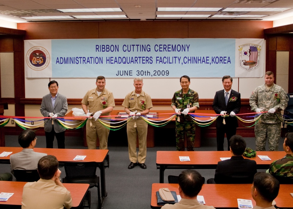 Ribbon cutting ceremony