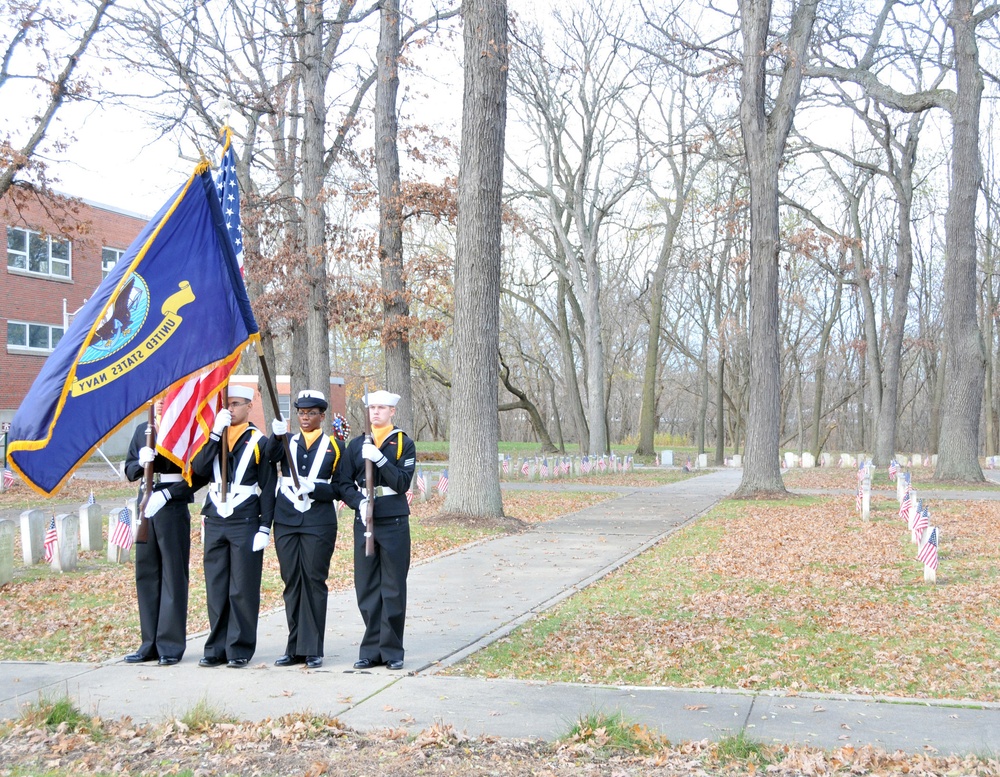 Veterans Day wreath-laying ceremony