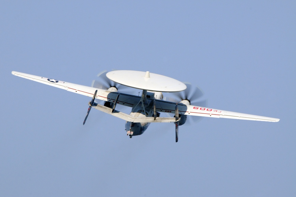 E-2C Hawkeye aircraft