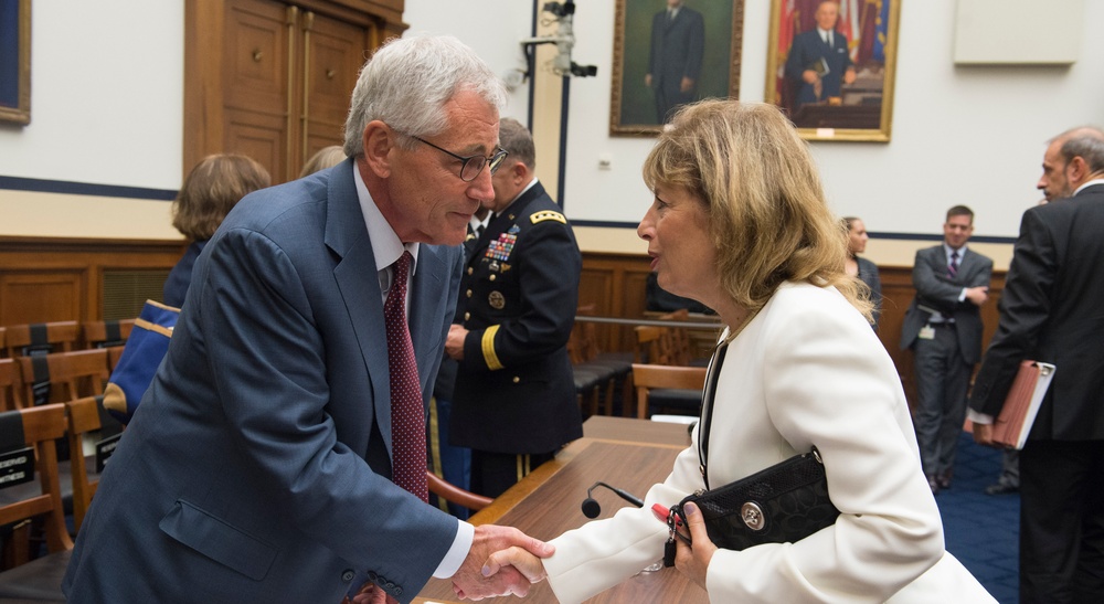 Defense leaders testify before House