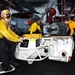 Sailors prep to move helicopter