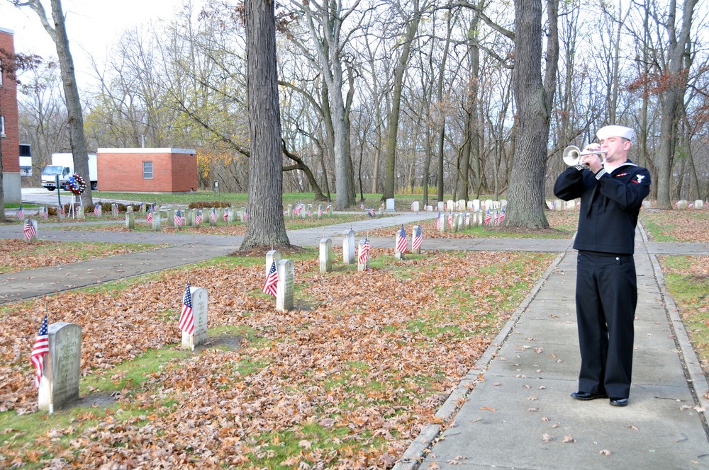 Veterans Day wreath-laying ceremony