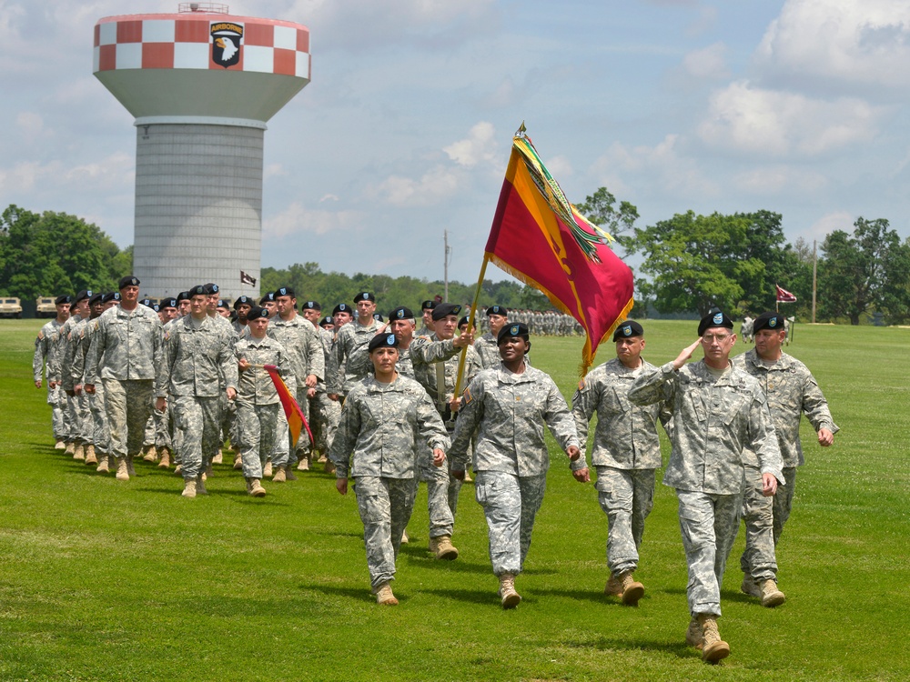 Division change of command ceremony