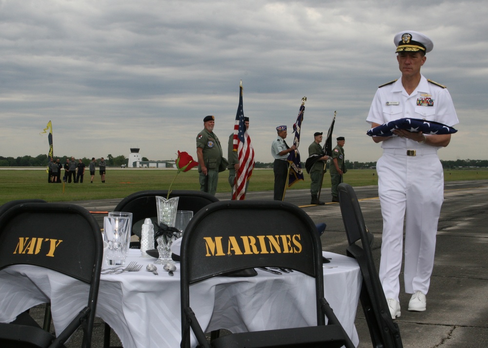 POW/MIA remembrance table