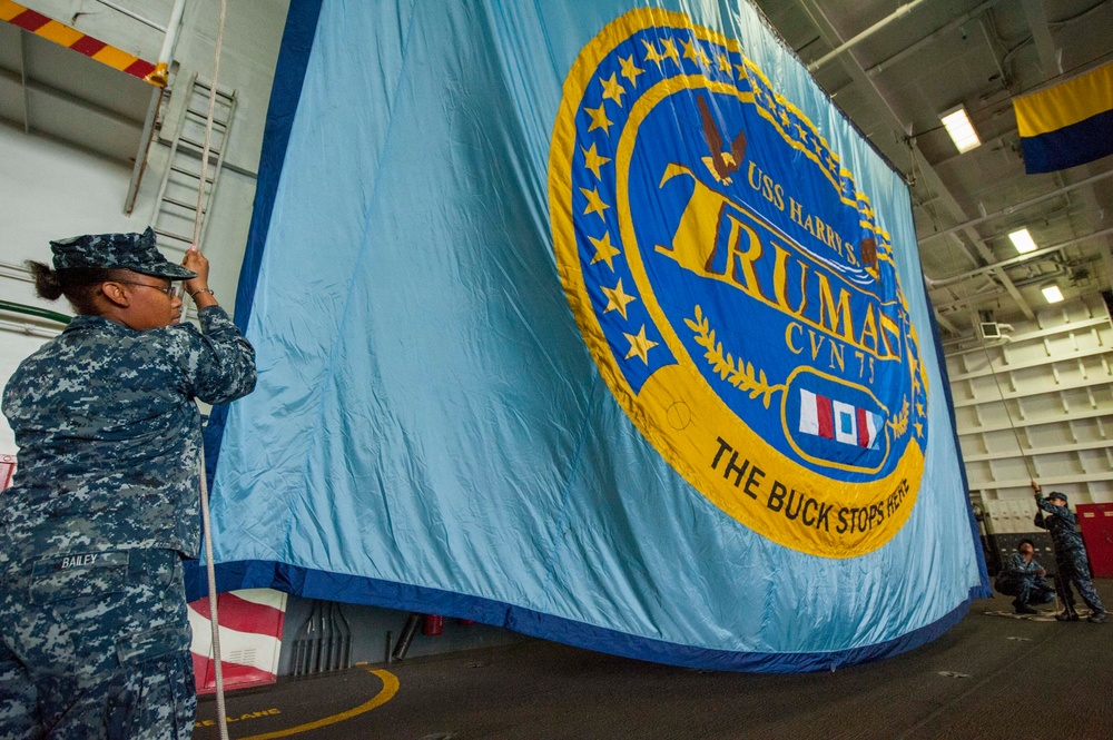 USS Harry S. Truman command flag