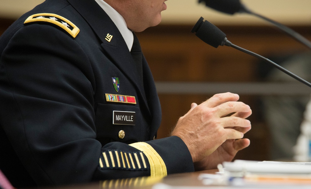 Defense leaders testify Before House