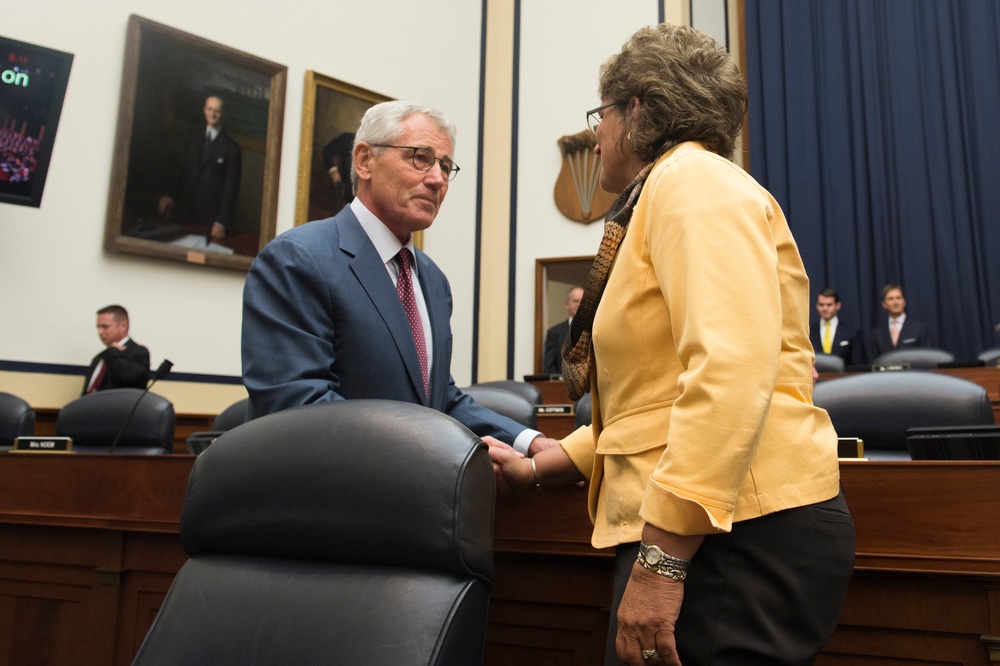 Defense leaders testify before House