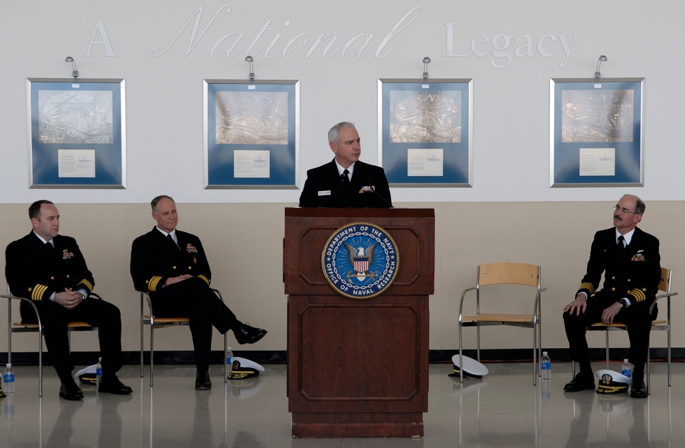 Change of command and retirement ceremony for Capt. Robert L. Buckley