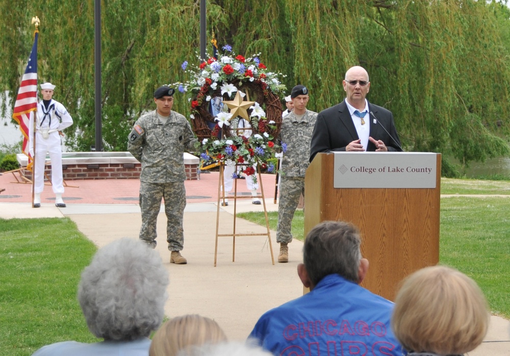 Memorial Day ceremony