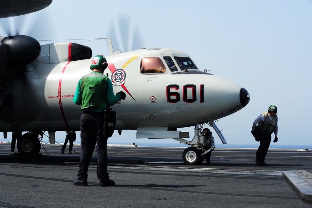 USS George H.W. Bush operations