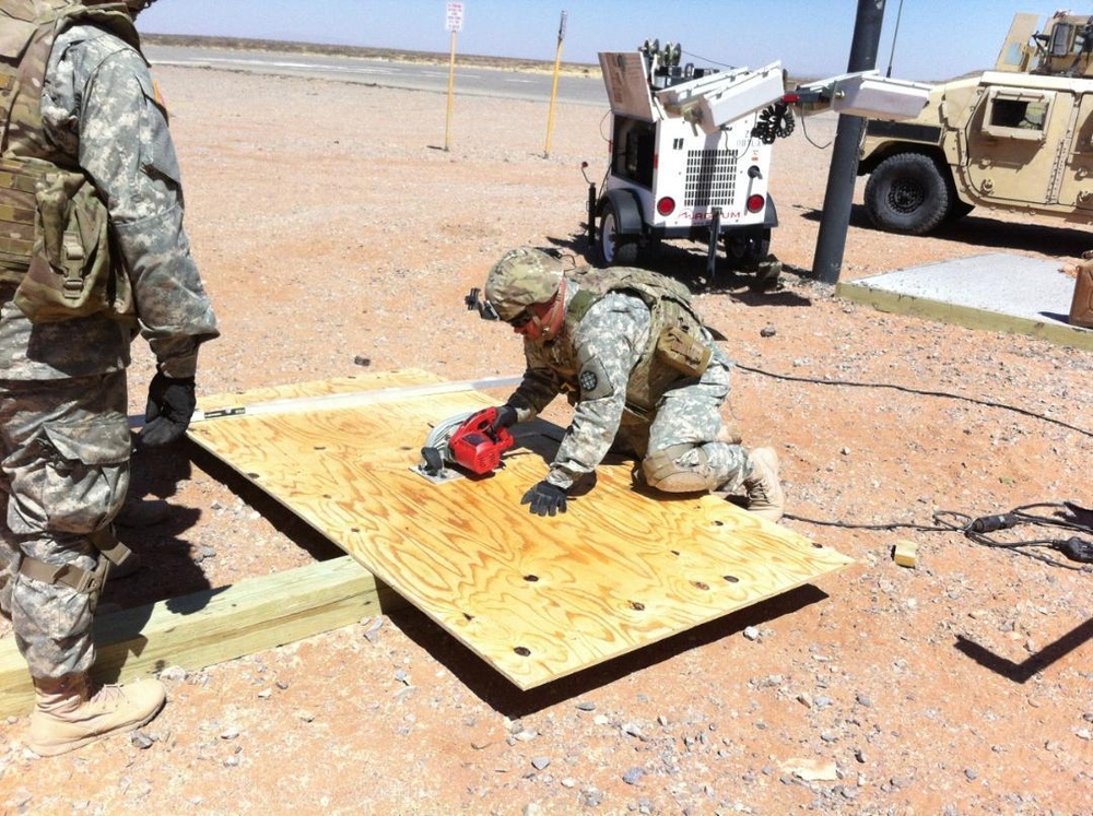 276th Engineer Company culminating training exercise