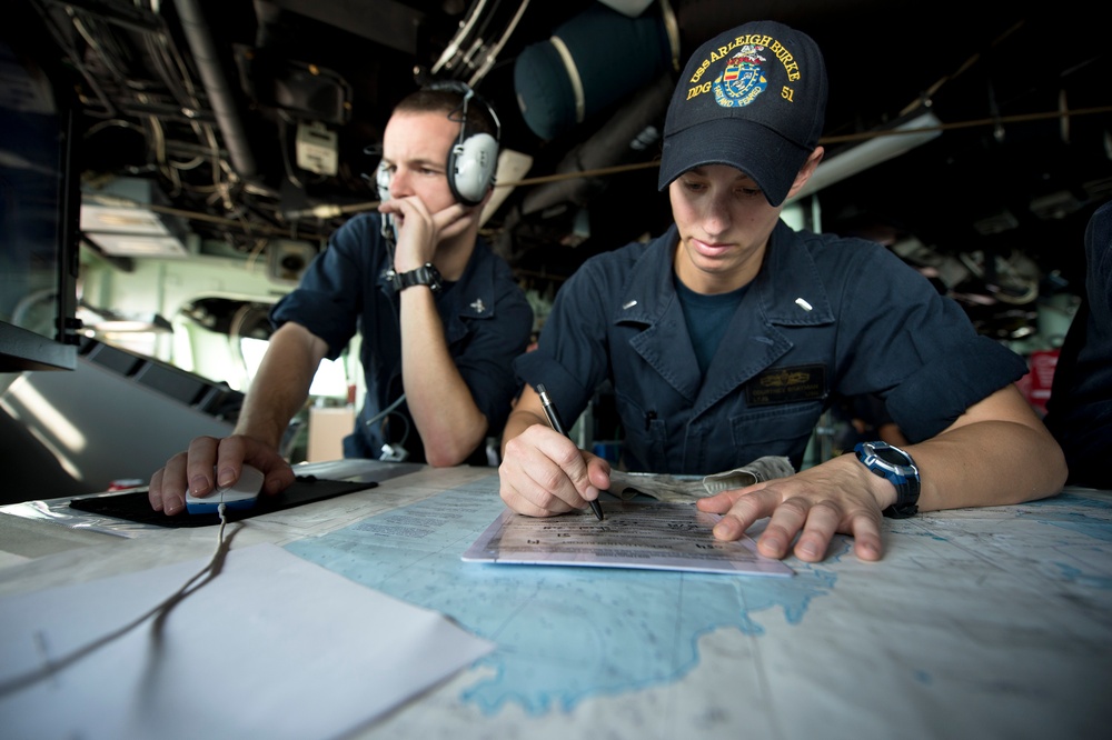 USS Arleigh Burke supports maritime security operations and theater security cooperation efforts