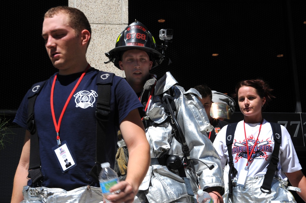 Clayton, Mo. stair climb