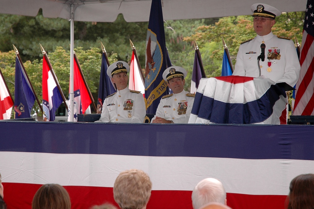 Change of command ceremony