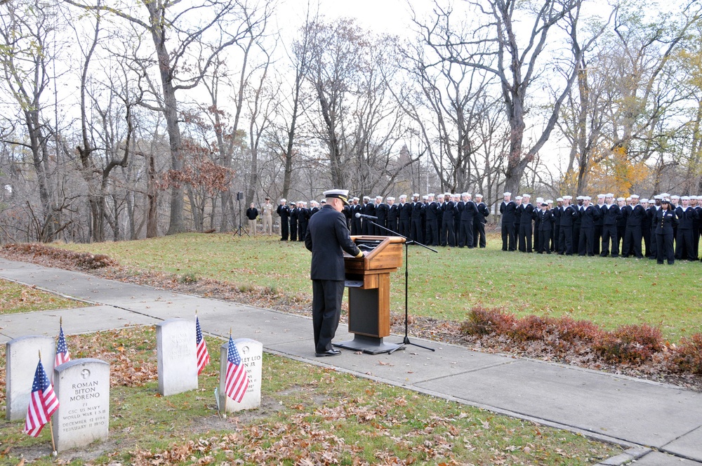 Veterans Day wreath-laying ceremony