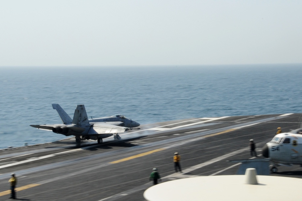 USS George H.W. Bush activity