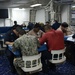 Sailors take E-4 exam