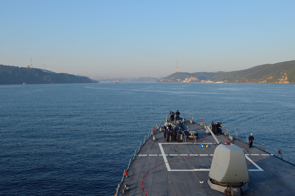 Black Sea Naval Operations (USS Ross)