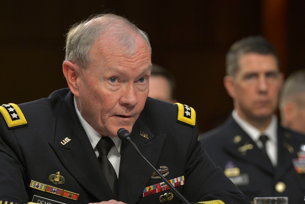 Chairman of the Joint Chiefs of Staff testifies before the Senate Armed Services Committee