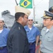 US Second Fleet commander tours Brazilian frigate