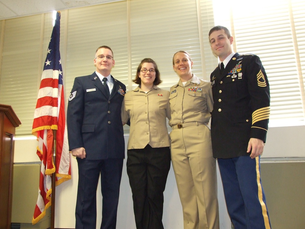 Promotion ceremony