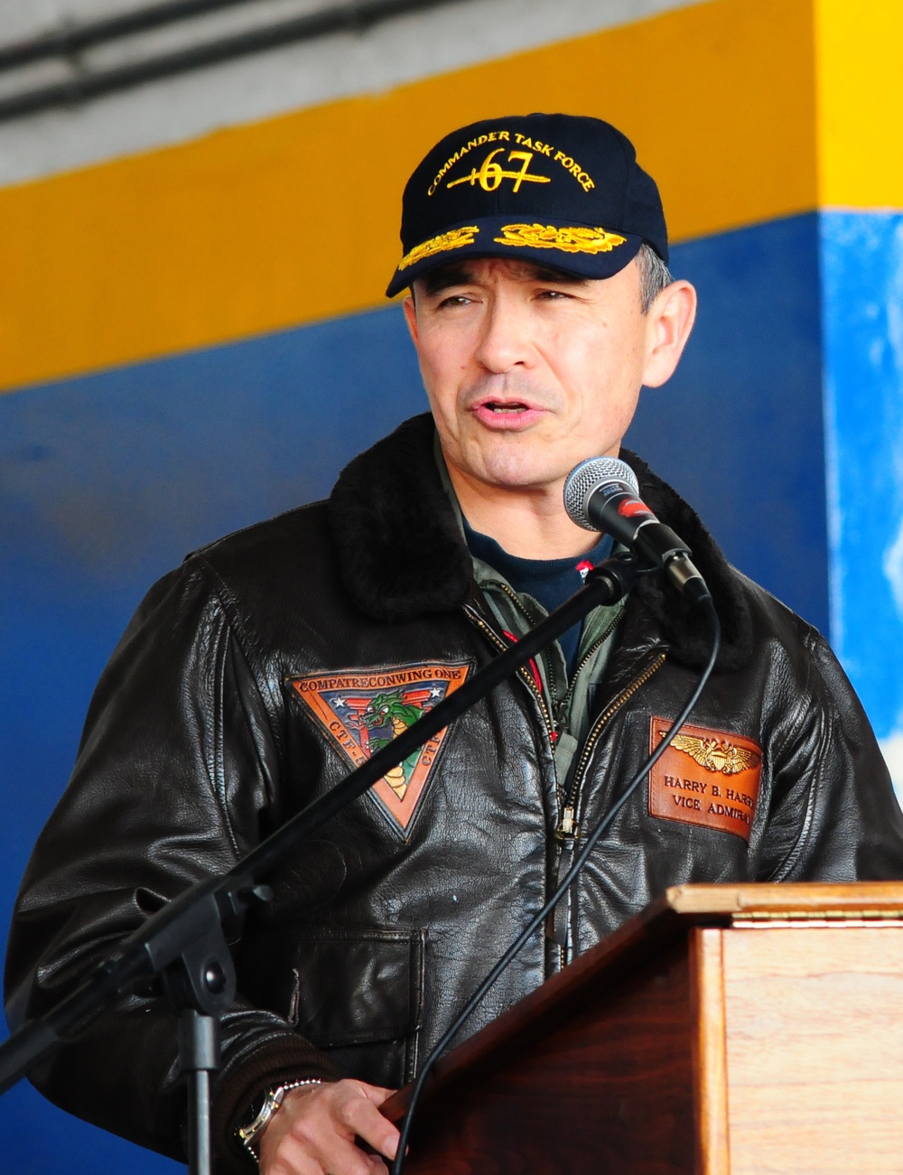 Vice Adm. Harry B. Harris Jr. all-hands call