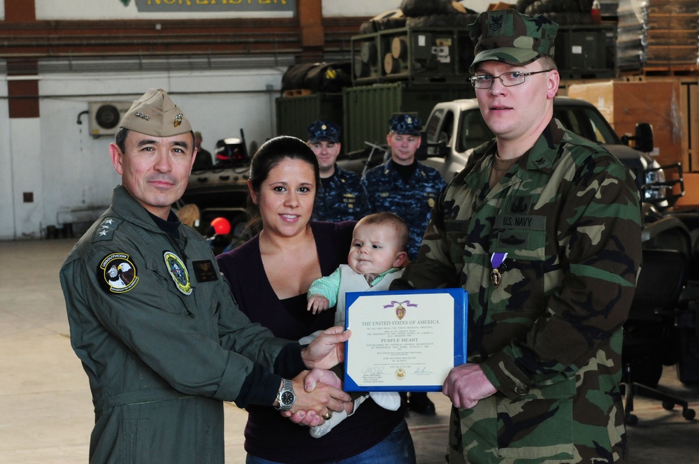 Purple Heart presentation