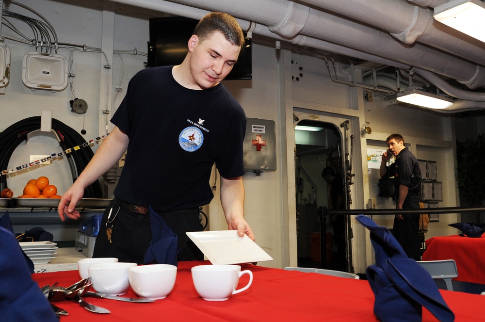 USS George H.W. Bush operations