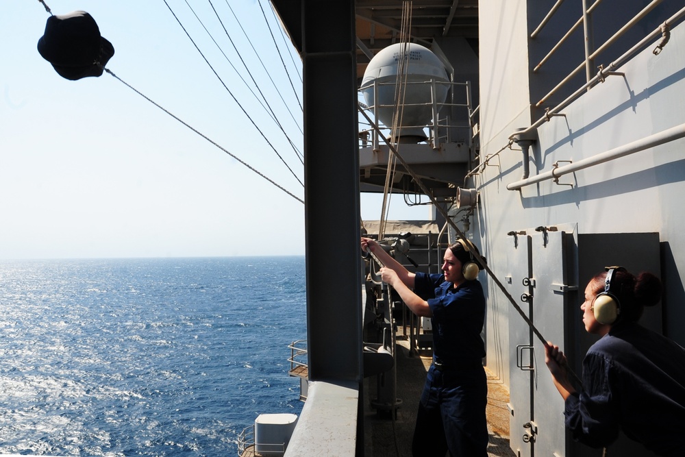 USS George H.W. Bush operations