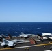 USS George H.W. Bush flight deck operations