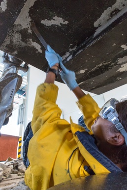 Iwakuni Harbor maintains operational readiness; clear waters, no spills